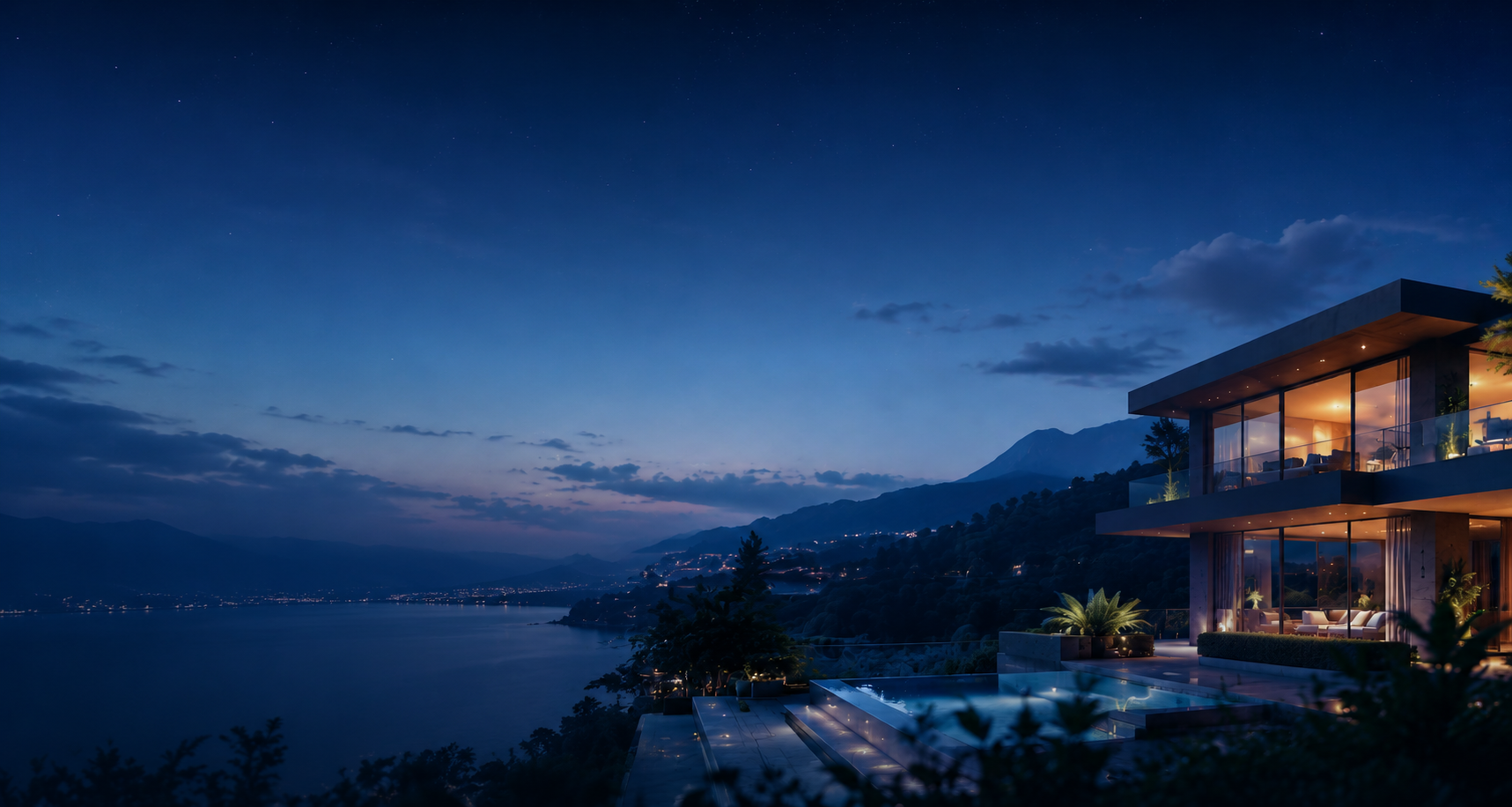 Residencia premium con vista al mar